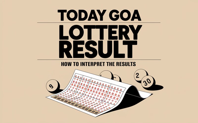 Today Goa Lottery Result